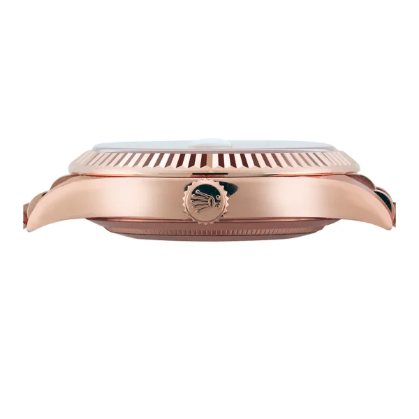 Rolex Day-Date 228345RBR Chocolate Dial Diamond Bezel Replica