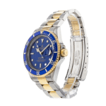 Rolex Submariner Date Two Tone Blue Dial 16613 Replica