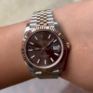 Rolex datejust 12A super clone chocolate dial 41mm VIP customer